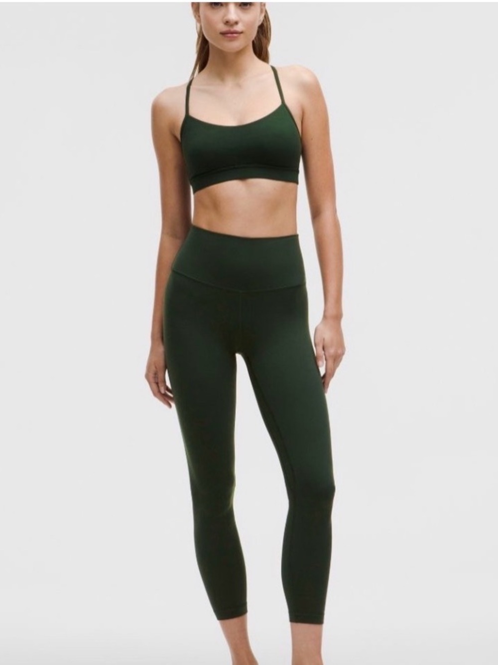 NWT Lululemon Align High Rise Pant in Rain Forest - Length 25” Size 4